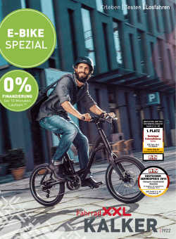 E-BIKE - Fahrrad XXL