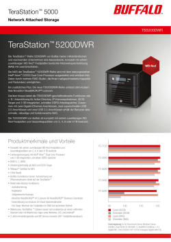 TeraStation™ 5200DWR