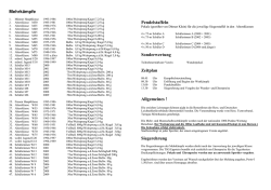 HSP 2015 Ausschreibung - TSG 1861/03 Eppstein/Ts. eV