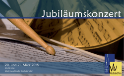 Jubiläumskonzert - Musikverein Kirchdorf/Inn