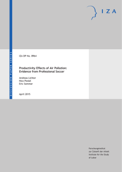 Discussion Paper No. 8964