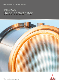 Dieselpartikelfilter Dieselpartikelfilter