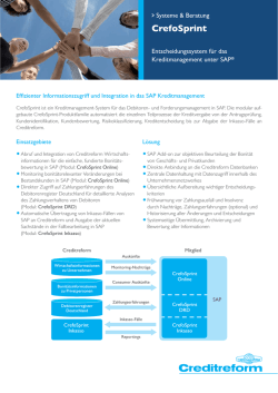 CrefoSprint - Creditreform