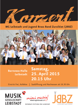 MGL Konzertprogramm 25.04.2015