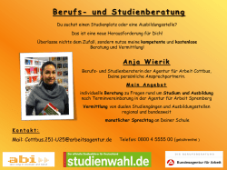 Info Studien- und Berufsberatung