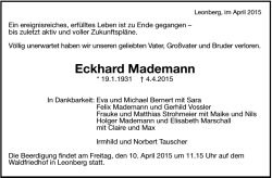 Eckhard Mademann