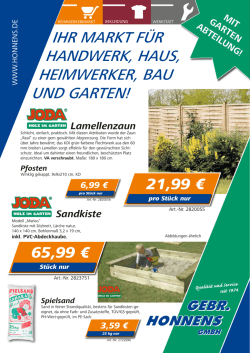 ihr markt f&uuml;r handwerk, haus, heimwerker, bau und garten!
