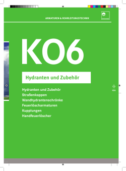Hydranten und Zubeh&ouml;r