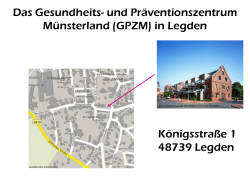 Informationen zum GPZM