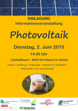 Dienstag, 2. Juni 2015