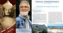 Die Welle der Gl&uuml;ckseligkeit Ananda lahari