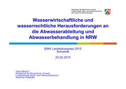 Dr.-Ing. Viktor Mertsch, MKULNV NRW