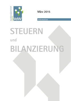 Information M&auml;rz 2015 - Ausgabe 05-2015