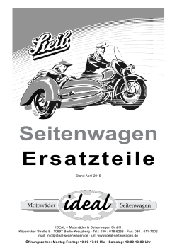 - IDEAL Motorräder & Seitenwagen