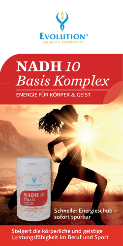 NADH 10 Basis Komplex - Evolution International