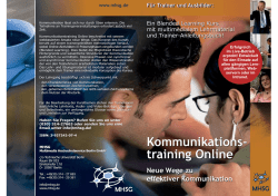 Info Brosch&uuml;re
