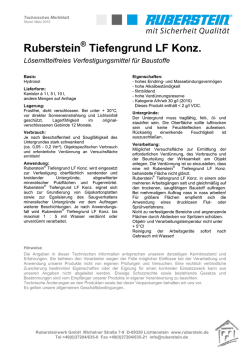 Ruberstein® Tiefengrund LF Konz.