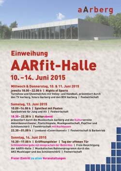 AARfit-Halle - Volero Aarberg