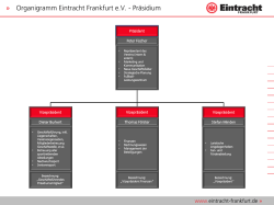 Organigramm Eintracht Frankfurt e.V.
