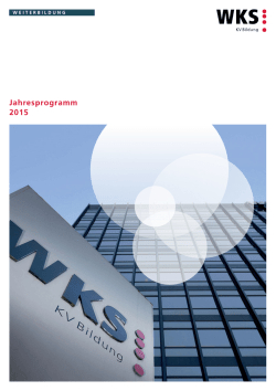 Jahresprogramm 2015