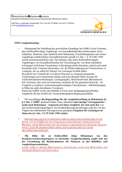 Info Ausgleichszulage