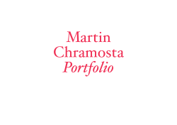 Portfolio - Martin Chramosta