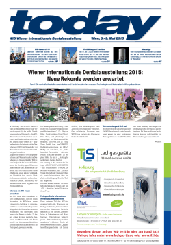 Wiener Internationale Dentalausstellung 2015
