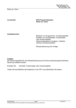 Ramp_up_down - Ronald Klei&szlig;ler