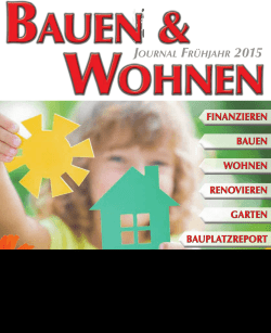 Bauen und Wohnen Bremervörde - Frühling 2015