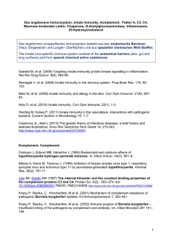 human complement system