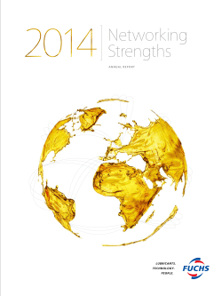 Annual Report 2014 as PDF