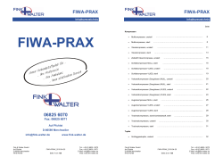 FIWA-PRAX - Fink & Walter GmbH
