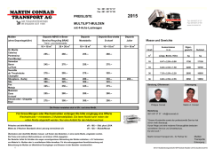 Preisliste Multilift Mulden 2015