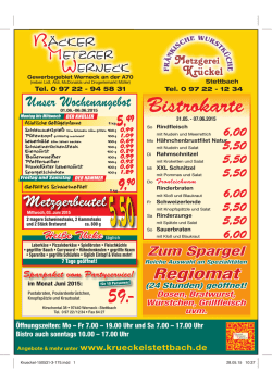 Angebote vom 01.06.