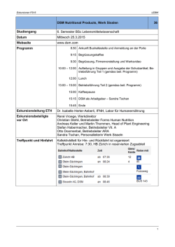 DSM Nutritional Products, Werk Sisslen