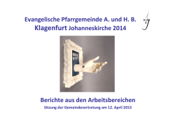 Jahresbericht 2014
