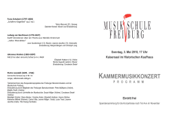 Programm Kammerkonzert 2015 Druckversion