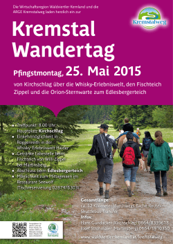 Pfingstmontag, 25. Mai 2015