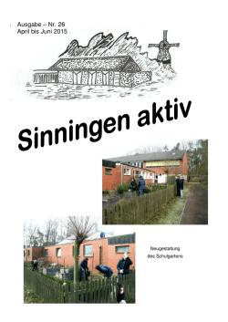 26. Ausgabe 2. Vj 2015