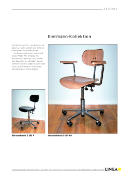 Eiermann-Stuhl - linea