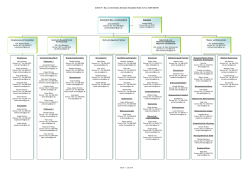 Organigramm (Struktur) des Bau- und Umweltamtes