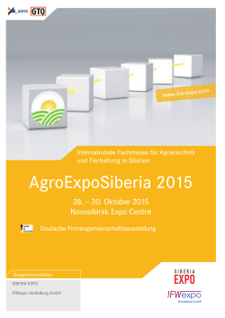 AgroExpoSiberia 2015 - Ifw