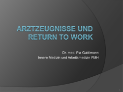 Dr. med. Pia Guldimann Innere Medizin und Arbeitsmedizin FMH