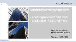 Inbetriebnahmemanagement