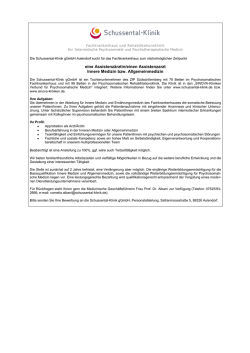 eine Assistenz&auml;rztin/einen Assistenzarzt Innere Medizin bzw