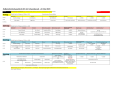 Helferliste Stand 6. Mai 2015 - Reitclub am Schwanberg e. V.