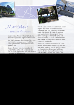 Martinique - Segelschule Ludwigshafen