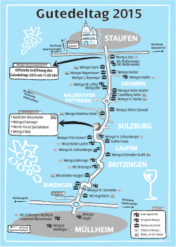 Gutedeltag 2015 - Markgr&auml;fler Wein eV