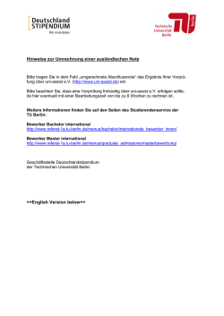 Hinweise zur Umrechnung einer ausl&auml;ndischen Note ++English