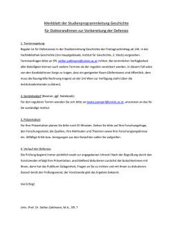 und Merkblatt